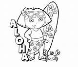 Hawaii Coloring Pages sketch template