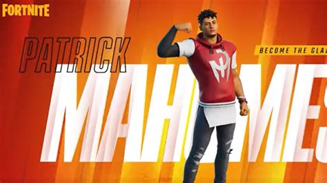 KC's Patrick Mahomes is now officially a character in Fortnite