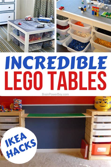 DIY LEGO Table - Incredible Ikea Hacks!