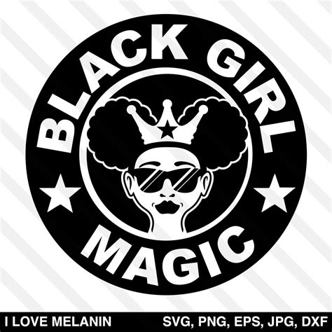 Black Girl Magic SVG – I Love Melanin