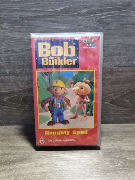 BOB THE BUILDER - Naughty Spud VHS 4 Episodes 1998 ABC Video $11.60 ...