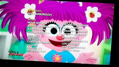 Abby Amazing Adventure Sesame street end credits - YouTube