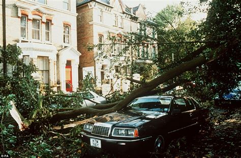 Great Storm of 1987 claimed 18 lives, flattened 15m trees and caused £1 ...