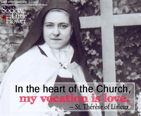 St. Therese Daily Inspiration: Heart of Church