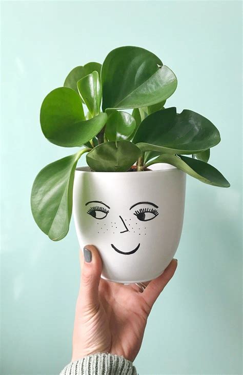 Woontrend: vrolijke plantenpotten (+ een easy plantenpot DIY) Flower Pot Art, Flower Pot Design ...