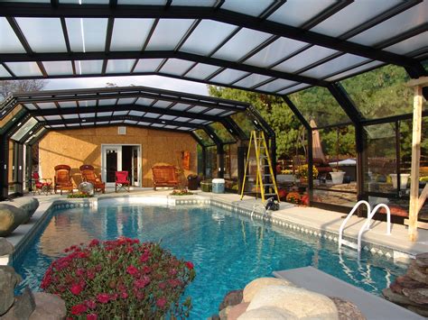 Trackless Retractable Enclosures: Roll-A-Cover - Sunrooms, Pool ...