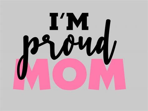 I’m Proud Mom vector t-shirt design template - Buy t-shirt designs