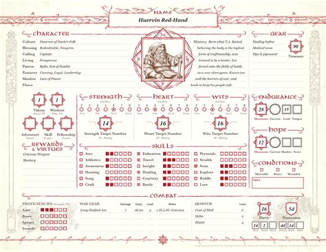 MERP One Ring D&D RPG Character Sheets Map Iron Quarterly ICE Role ...