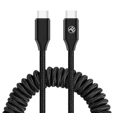 Tellur Spiral USB-C Kabel - 1,8m (USB-A/USB-C) - 109 DKK