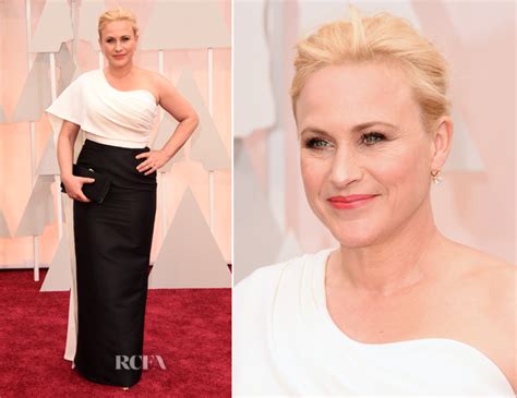 Patricia Arquette In Rosetta Getty - 2015 Oscars - Red Carpet Fashion Awards