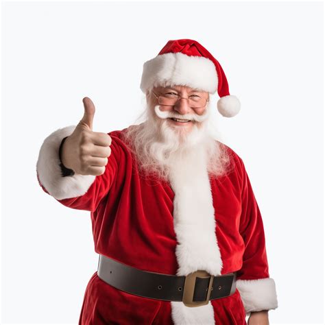 Santa Claus With Thumb Up Free Stock Photo - Public Domain Pictures