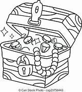 Pirate Treasure Chest Coloring Pages At GetColoringscom  Free sketch template