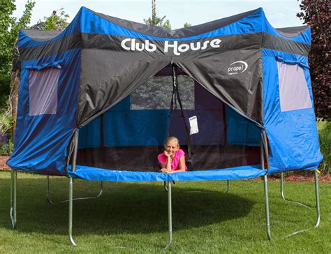 14 foot Trampoline Blue Club House *Trampoline NOT Included* - Propel ...