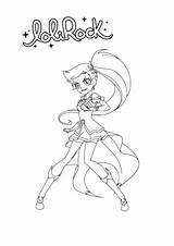 Lolirock Iris Transformation Coloring Pages Sketch Coloring Page sketch template