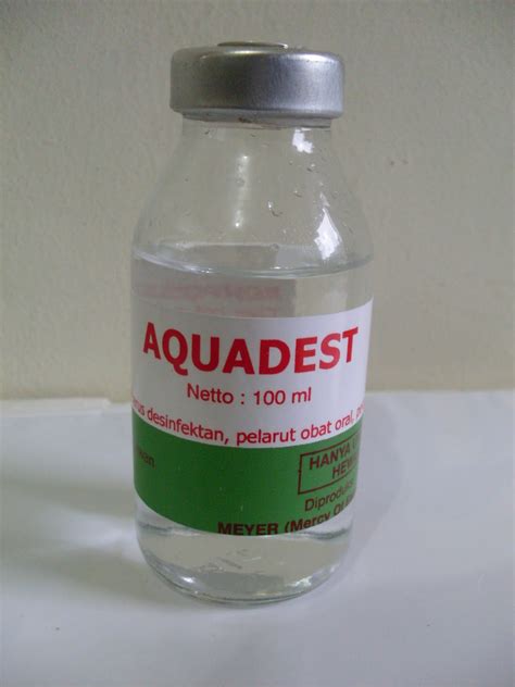 AQUADEST ~ Obat Ternak