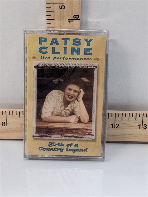 Patsy Cline Live Performances Birth of a Country Legend, Cassette Tape ...