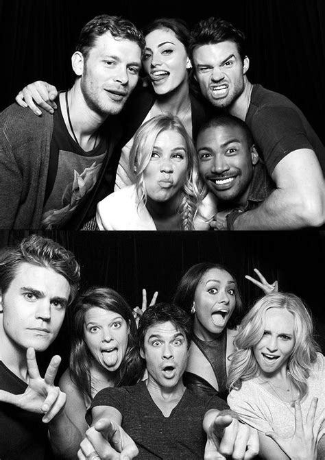 TVD cast & The Originals cast #funny | Vampire diaries memes, Vampire ...