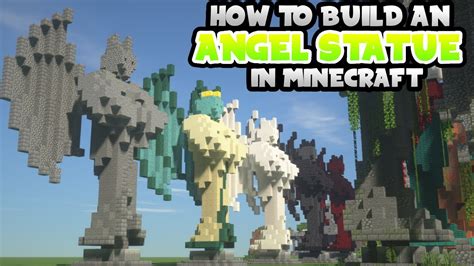 How to Build This Large Statue in Minecraft - YouTube