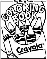 Coloring Book Cover Page  Crayolacom sketch template