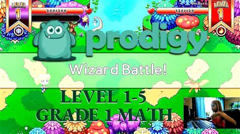 Prodigy Math Game, Level 1-5 - YouTube