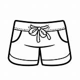 Premium Vector  Sports short shorts For Girls Outline coloring On sketch template