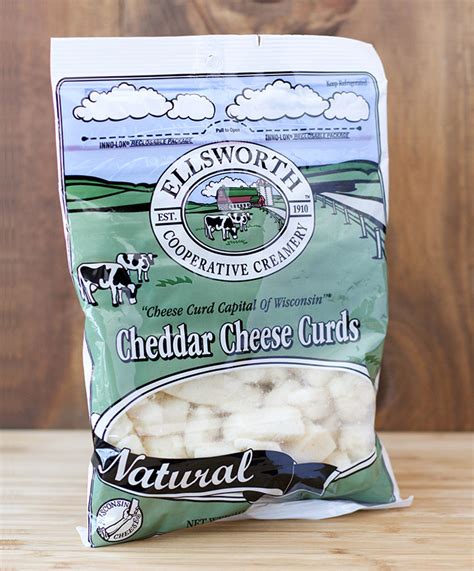 16 oz. Natural Cheddar Cheese Curds - Ellsworth Cooperative Creamery