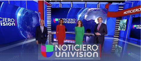 Noticiero Univision Is Broadcasting From a Newly-Designed Studio, and ...