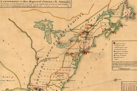 Revolutionary War Map Printable