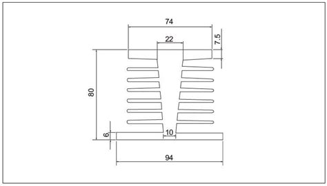 Solid State Module Heat Sink - SSR SSM Accessories |HUIMULTD