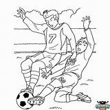 Soccer match coloring  Coloring Quest sketch template