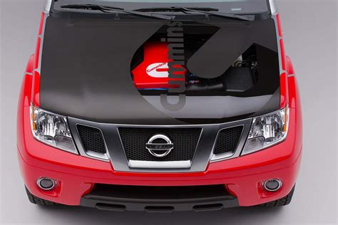 Nissan concept truck features advanced Cummins diesel engine design