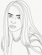 Amazing Billie Eilish coloring Page  Download Print Or Color Online sketch template