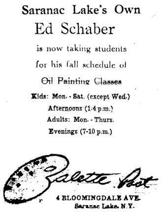 Ed Schaber - Historic Saranac Lake - LocalWiki