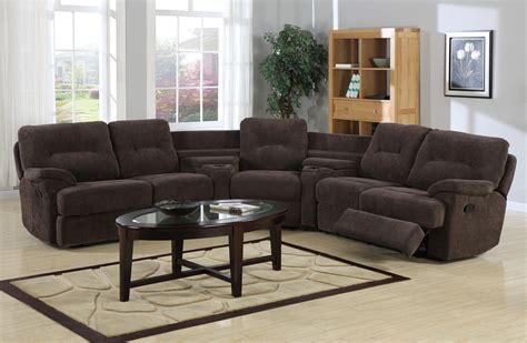 Photo Gallery of Curved Sectional Sofa with Recliner (Showing 1 of 12 ...