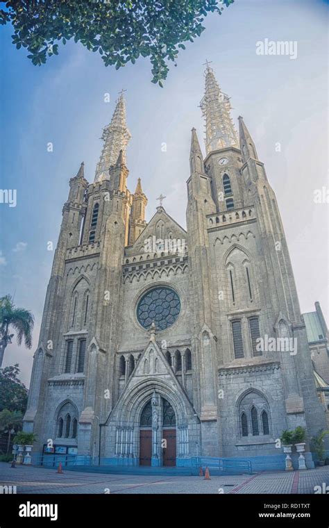 The jakarta cathedral hi-res stock photography and images - Alamy