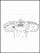 Smallfoot Free Printable Coloring Book 23 sketch template