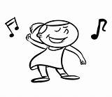 Personas Bailando Para Colorir sketch template