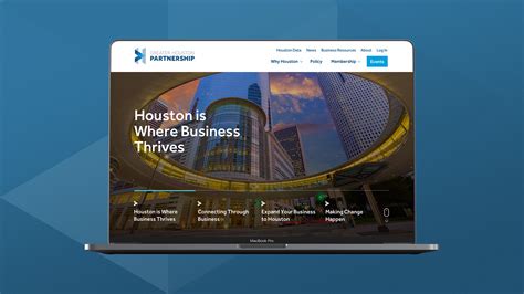 Houston Design: Greater Houston Partnership Website - Houston