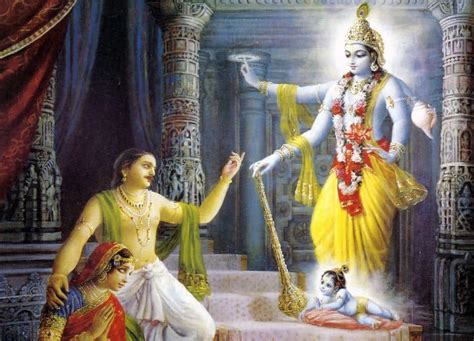 The story of Lord Krishna's Birth And His Leelas