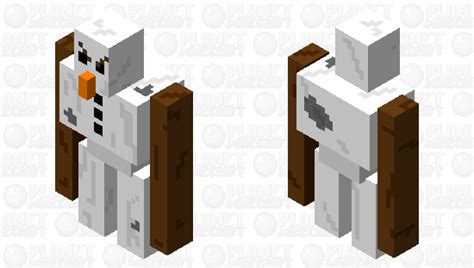 Snow Golem Minecraft Mob Skin