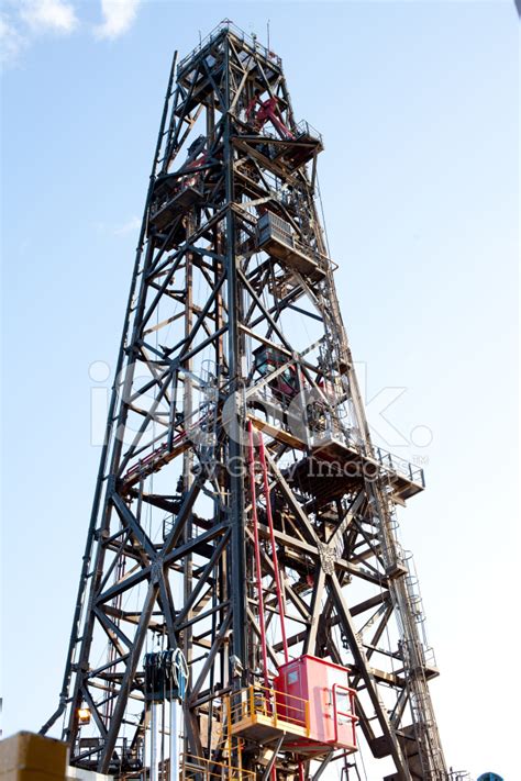 Oil Rig Drilling Derrick Tower Stock Photo | Royalty-Free | FreeImages