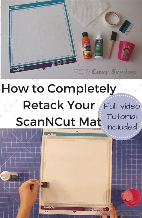 Restick Your Scan N Cut Mat Create With Sue