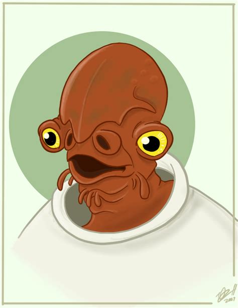 Star Wars: Admiral Ackbar by RevDenton on DeviantArt