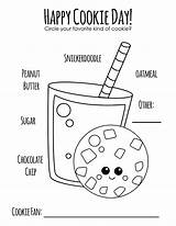 Cookies Coloring Pages sketch template
