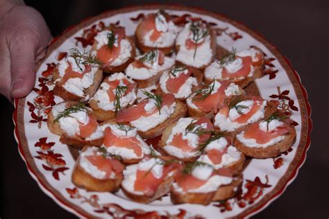 Foodista | Recipes, Cooking Tips, and Food News | Salmon Canapes ...