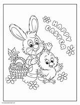 15 Adorable Free Easter Coloring Pages sketch template