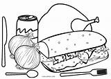 Food With Faces Coloring Pages At GetColoringscom  Free Printable sketch template