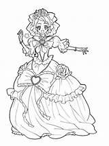 Glitter Force Coloring Pages Cure Pretty Candy Anime Chloe Smile Breeze  sketch template