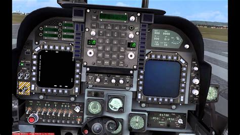 FSX Harrier GR 7/9 Start Up (Check list) with VTOL - YouTube