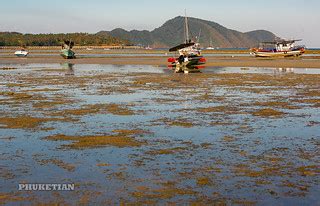 Yachts and boats at low tide, Rawai beach, Phuket island, … | Flickr